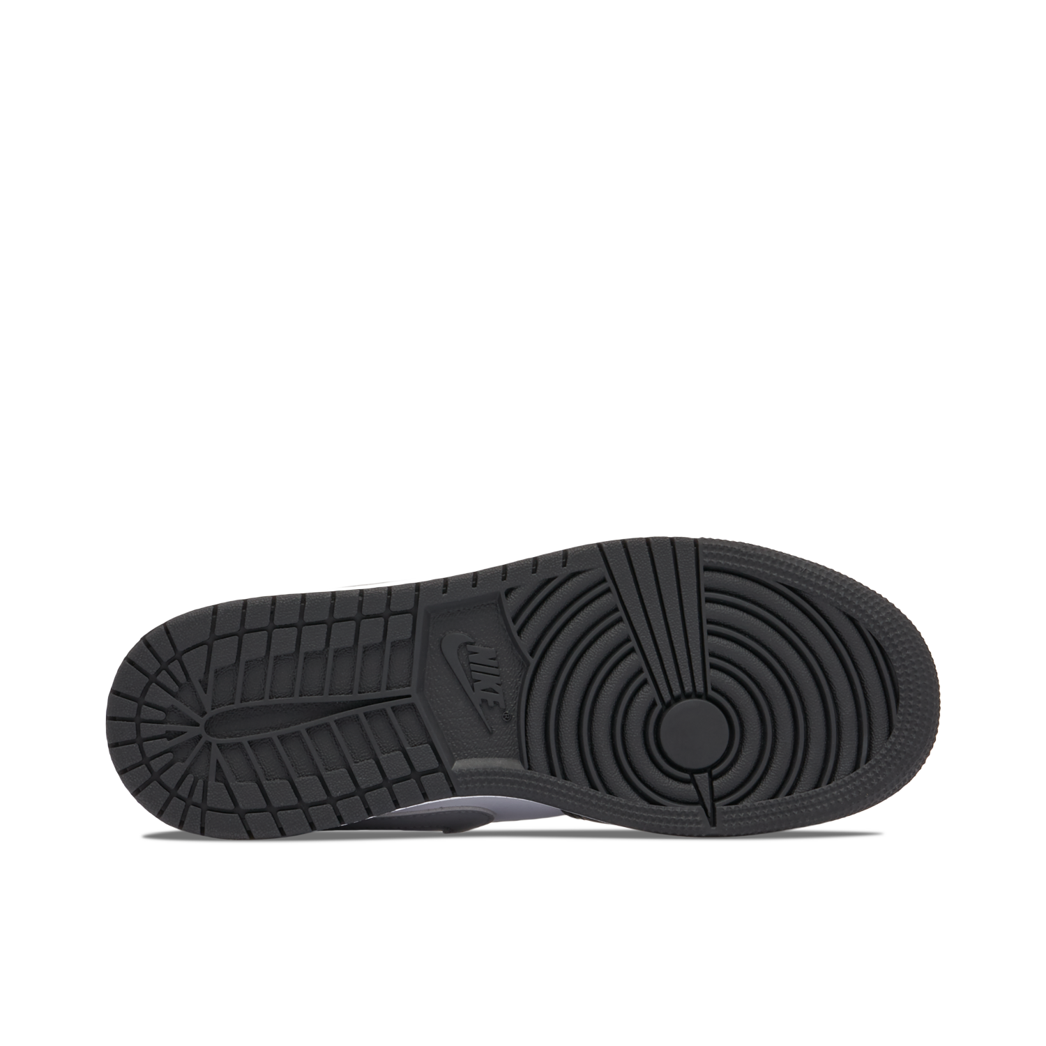 Air Jordan 1 Low Black White Grey GS 553560-040