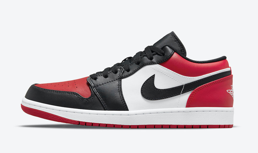 Air Jordan 1 Low Bred Toe 5553558-612