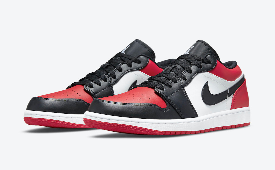 Air Jordan 1 Low Bred Toe 5553558-612
