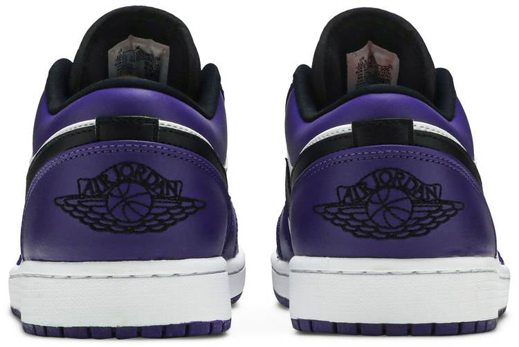 Air Jordan 1 Low Court Purple 553558-500