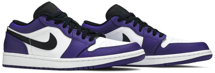 Air Jordan 1 Low Court Purple 553558-500