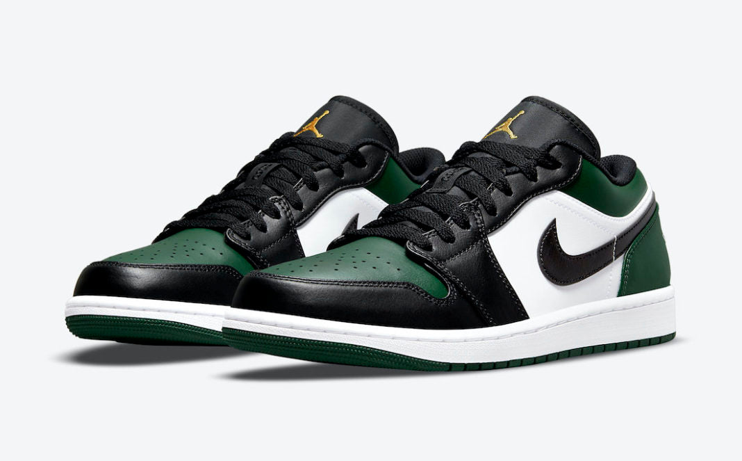 Air Jordan 1 Low Green Toe 553558-371