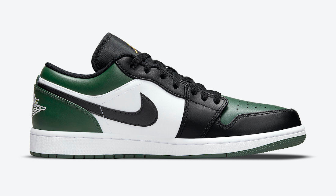 Air Jordan 1 Low Green Toe 553558-371