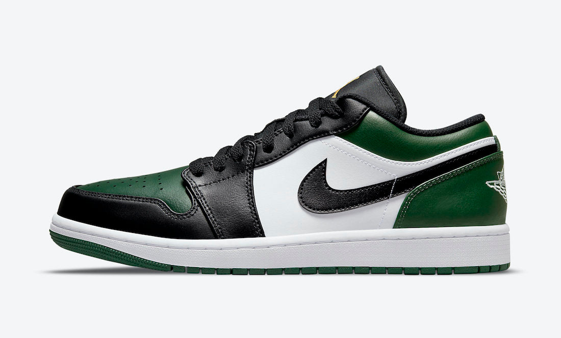 Air Jordan 1 Low Green Toe 553558-371