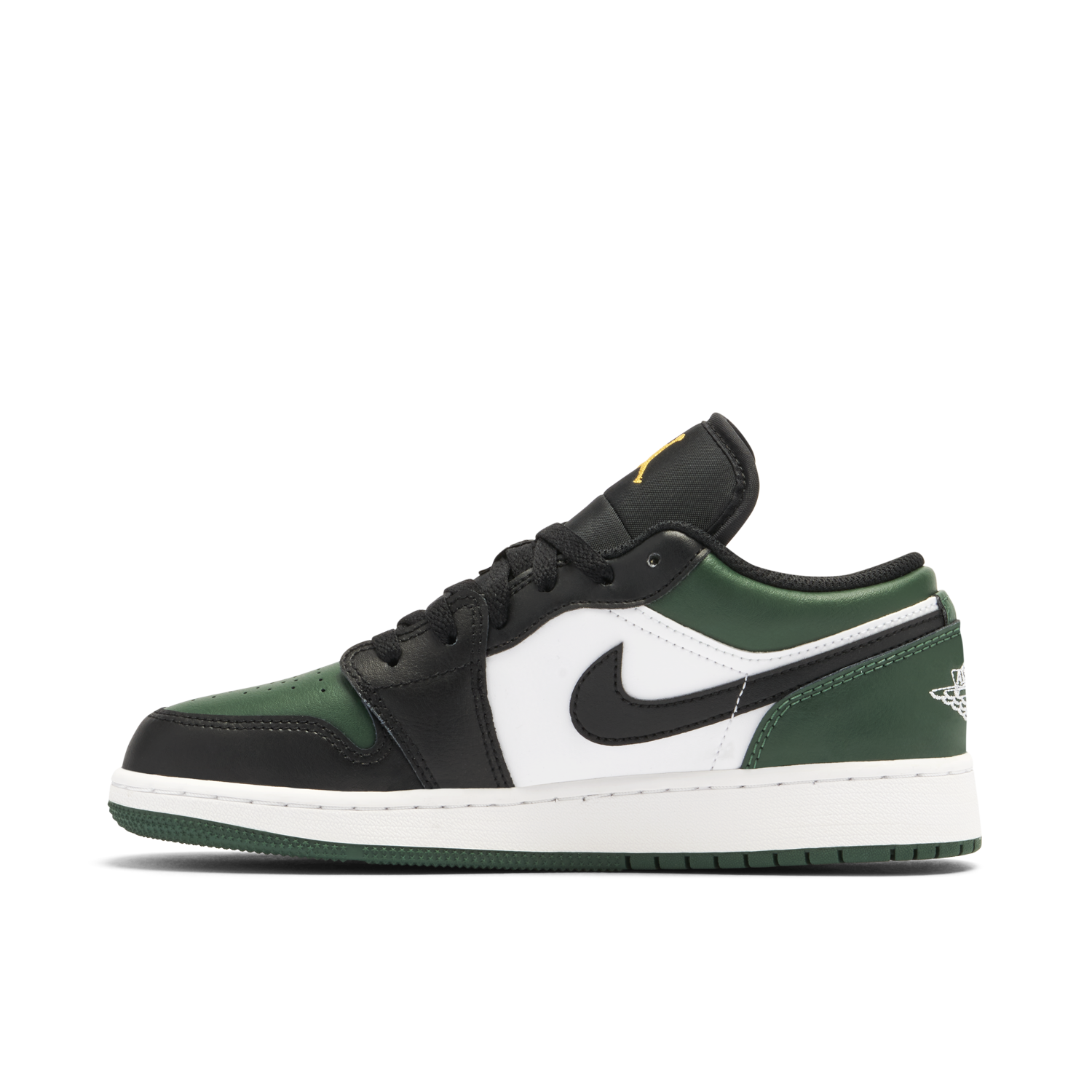 Air Jordan 1 Low Green Toe GS 553560-371