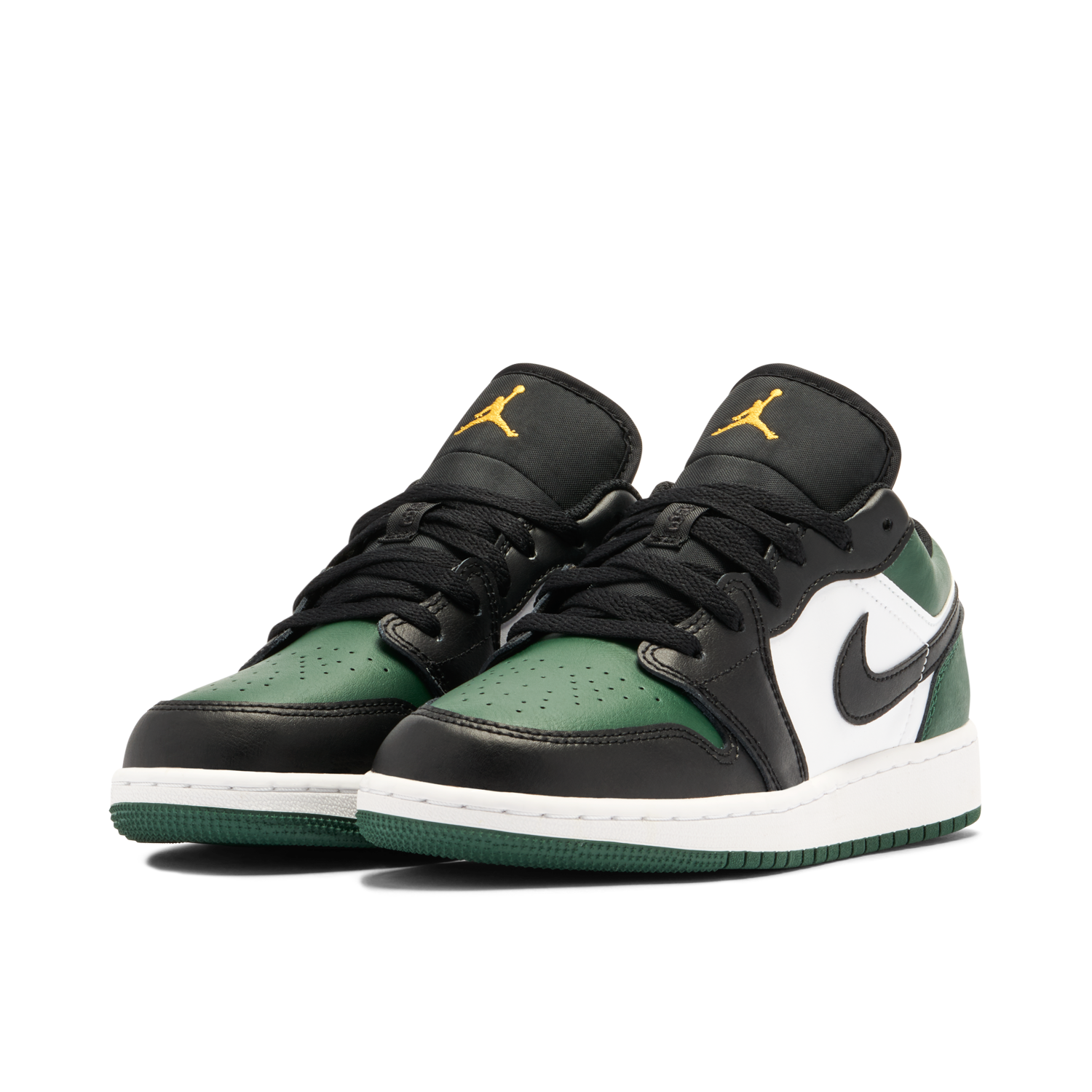 Air Jordan 1 Low Green Toe GS 553560-371