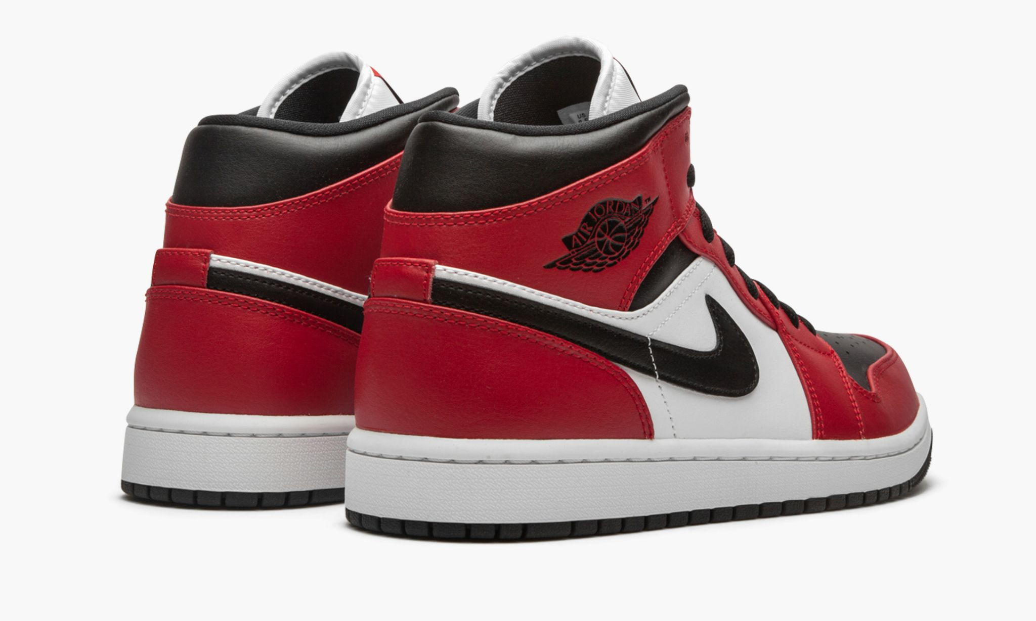 Air Jordan 1 Mid Chicago Black Toe 554724-069