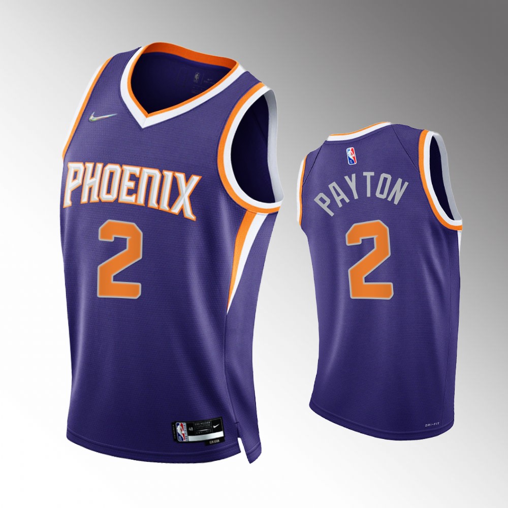 #2 Elfrid Payton Suns Purple 2021-22 75th Diamond Anniversary Icon Edition Jersey