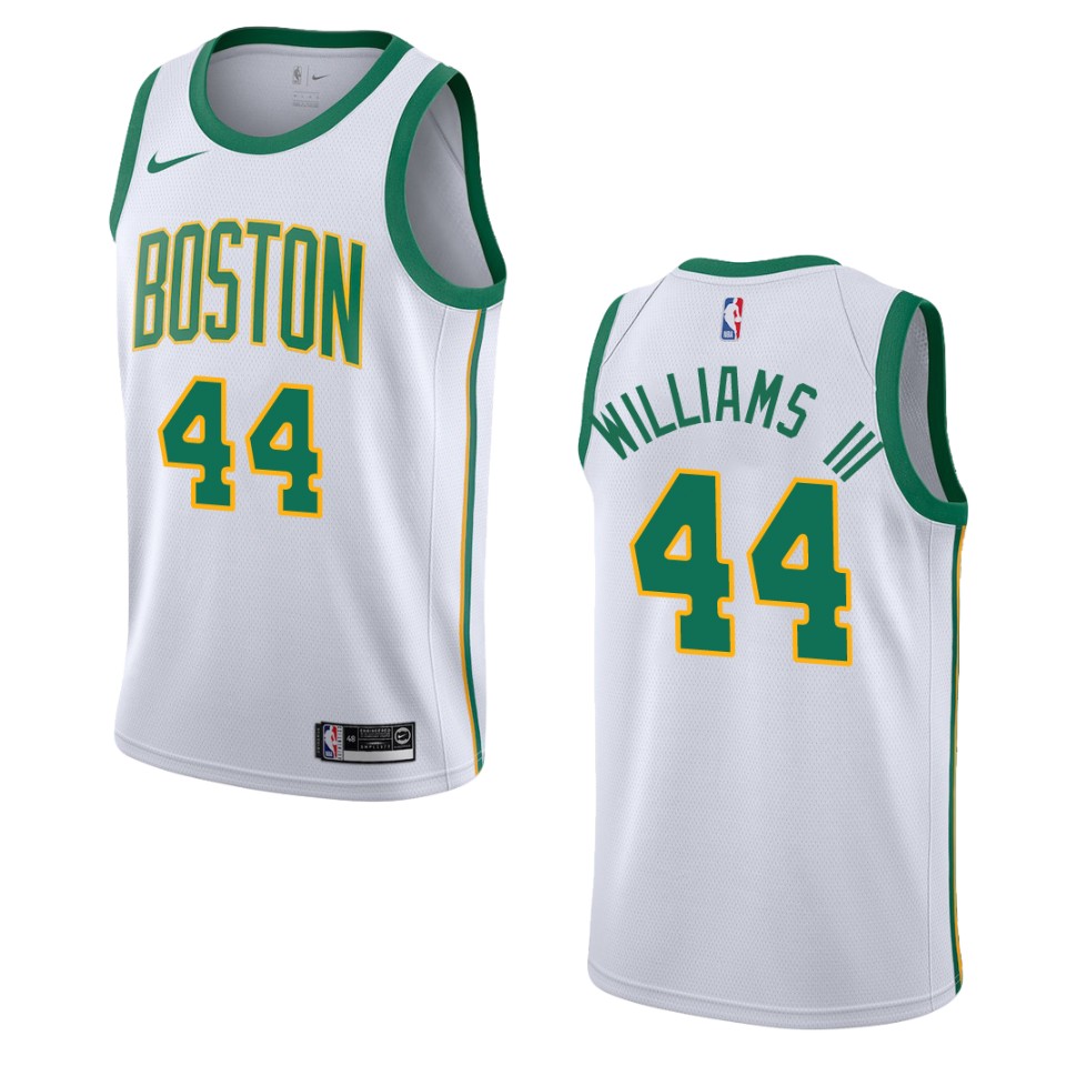 2019-20 Men Boston Celtics #44 Robert Williams III City Swingman Jersey - White