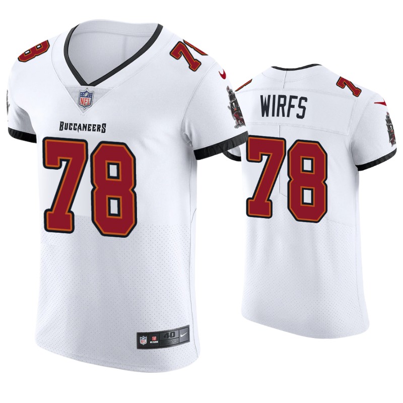 2020 Men's Tampa Bay Buccaneers Tristan Wirfs Vapor Elite Jersey White