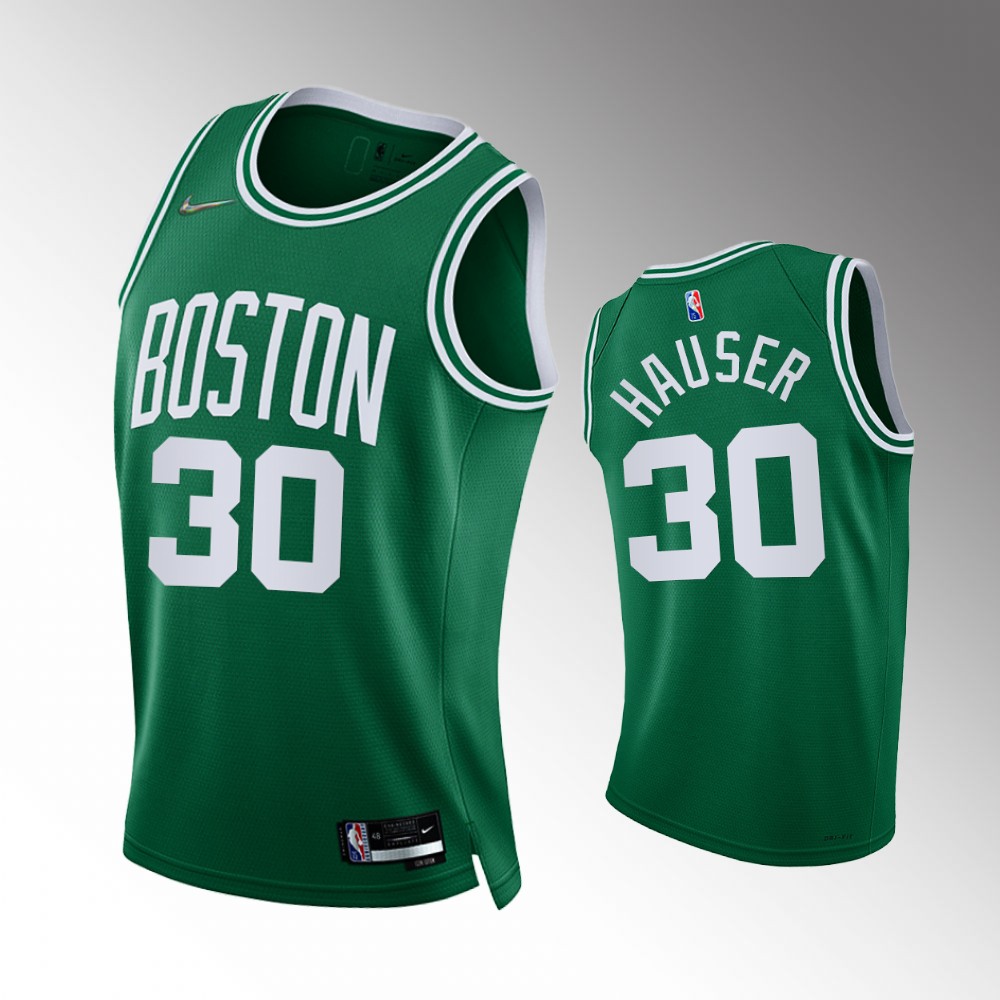 #30 Sam Hauser Celtics Green 2021-22 75th Diamond Anniversary Icon Edition Jersey