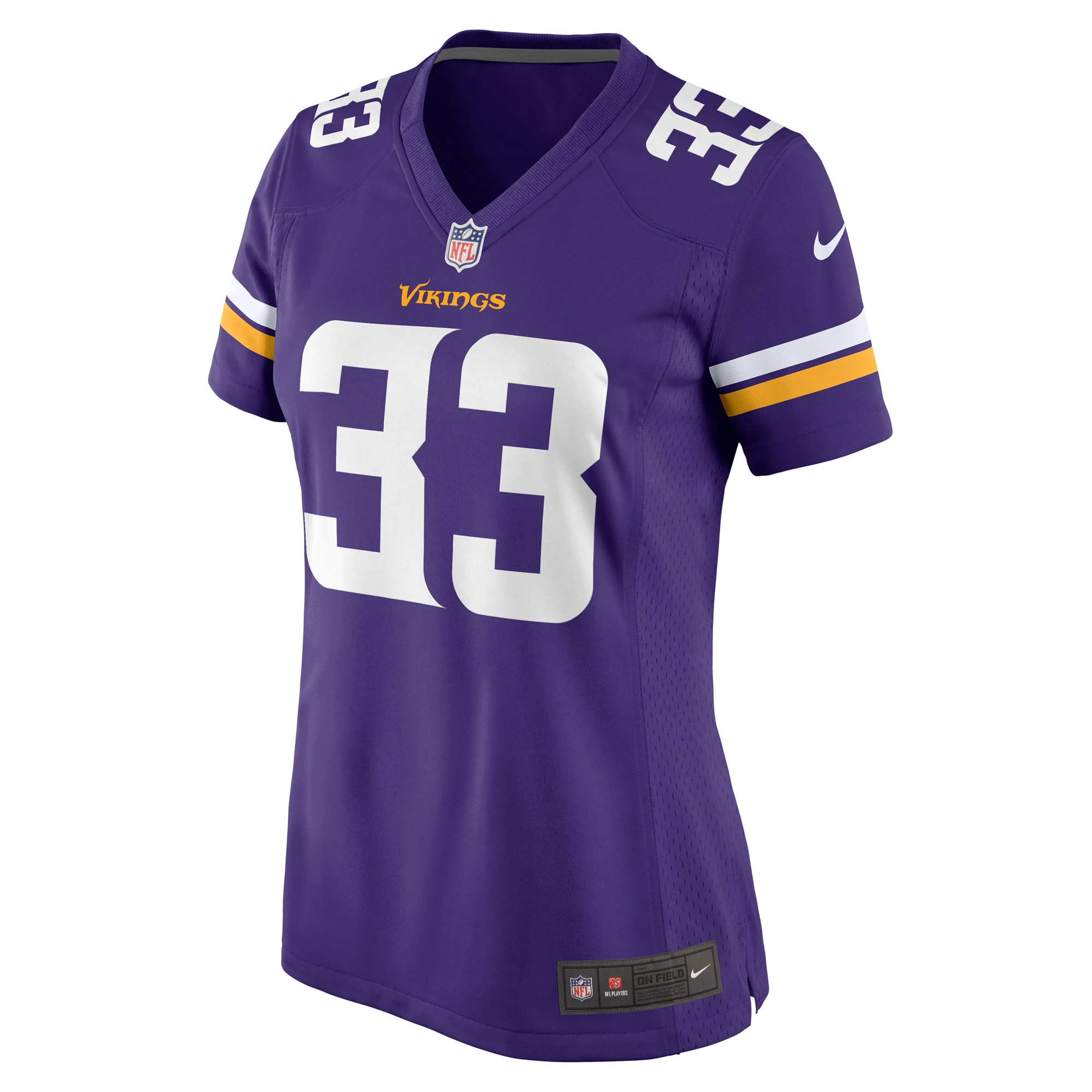 Aaron Jones Minnesota Vikings Nike Women's  Game Jersey -  Purple