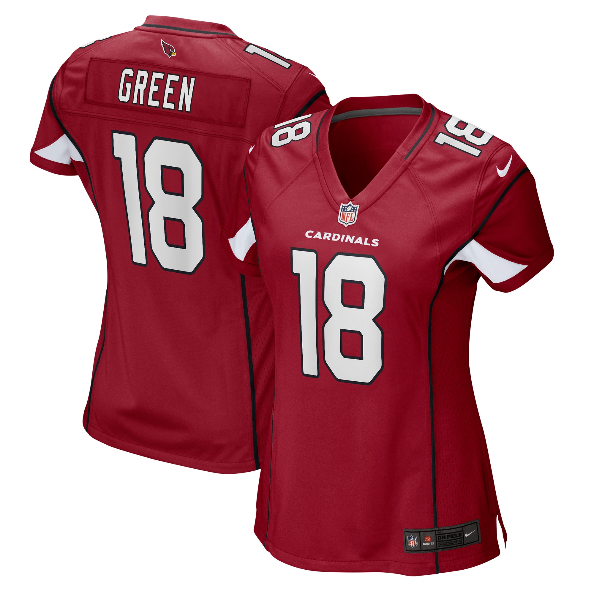A.J. Green Arizona Cardinals Nike Women's Game Player Jersey - Cardinal