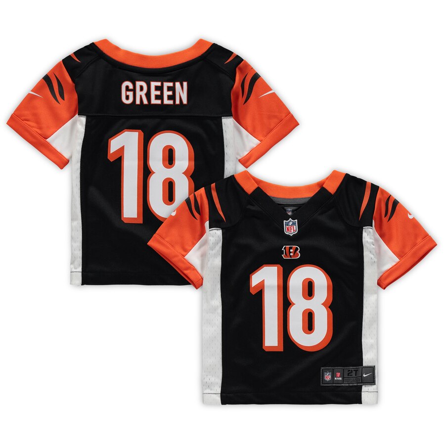 A.J. Green Cincinnati Bengals Nike Toddler Game Jersey - Black Color