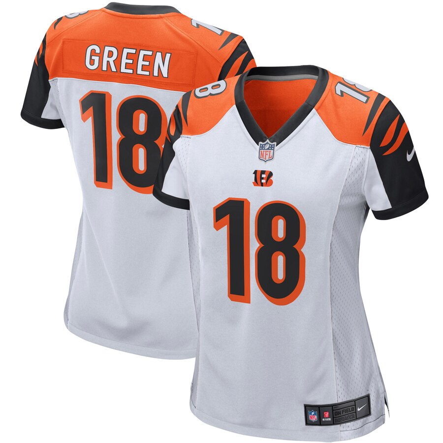 A.J. Green Cincinnati Bengals Nike Women's Game Jersey - White