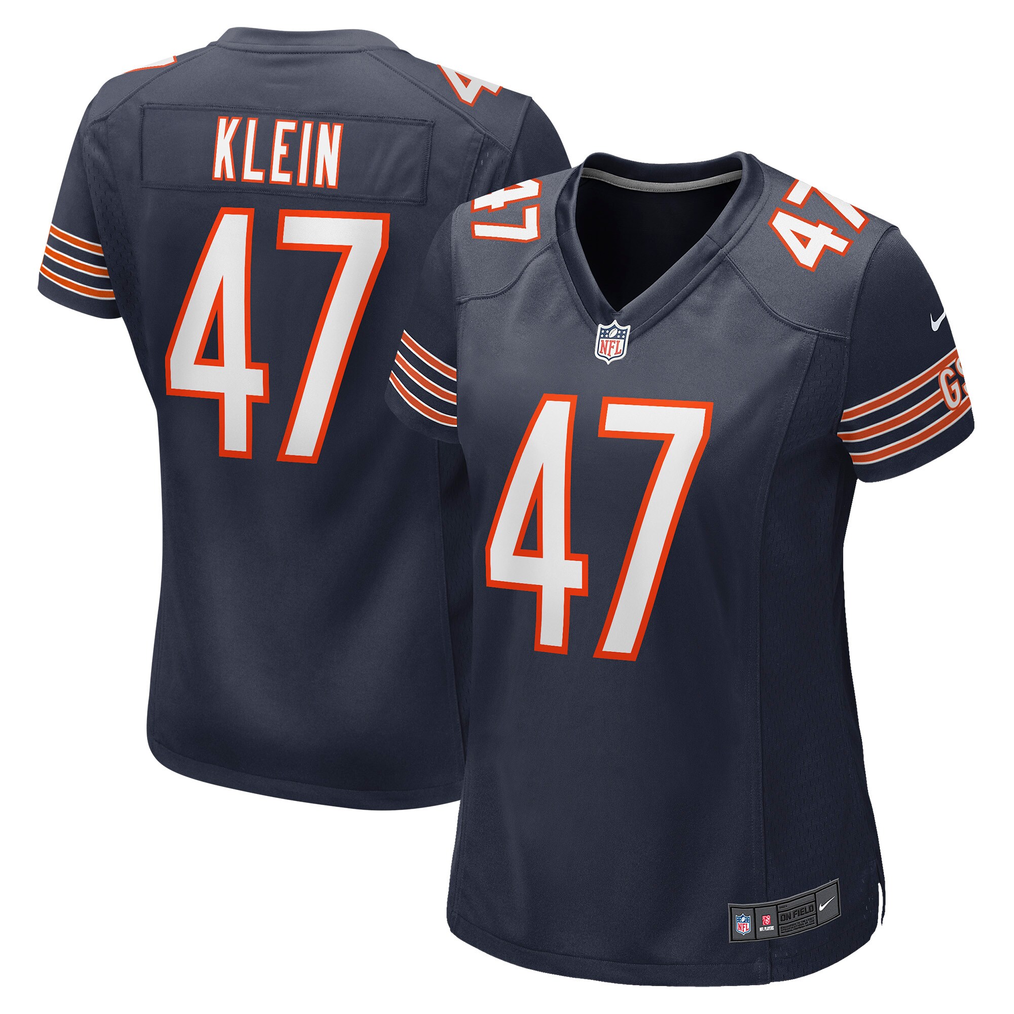 A.J. Klein Chicago Bears Nike Women's Game Player Jersey - Navy