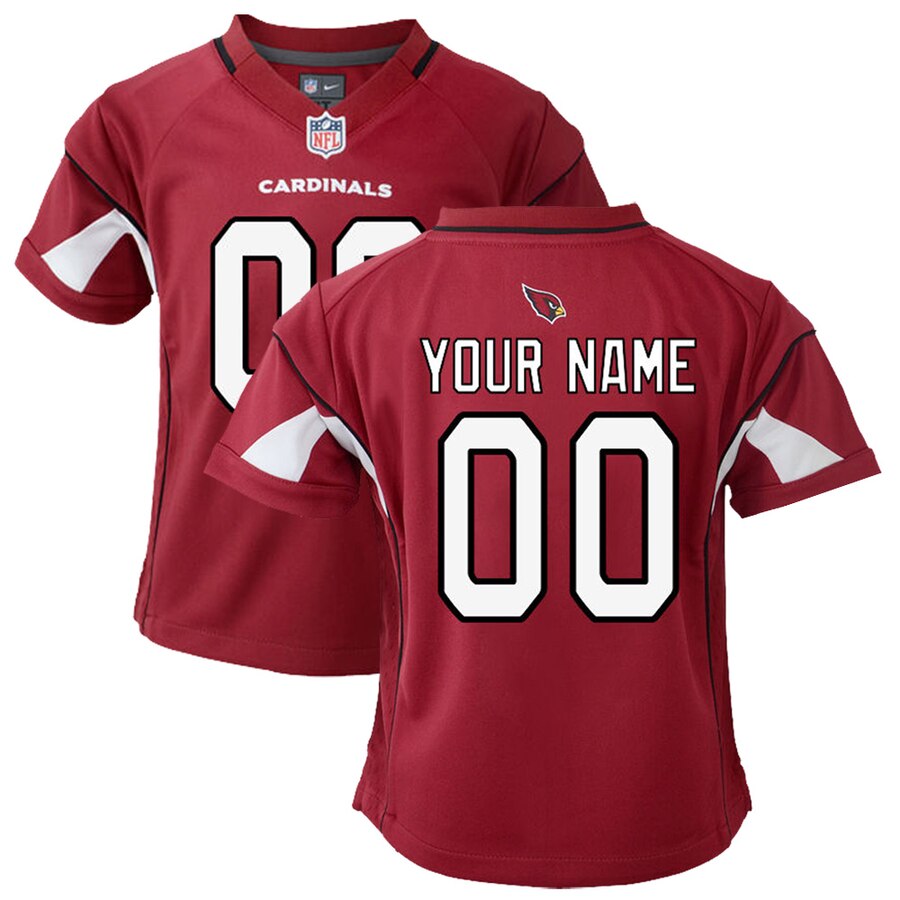 Arizona Cardinals Nike Toddler Customized Team Color Game Jersey - Cardinal
