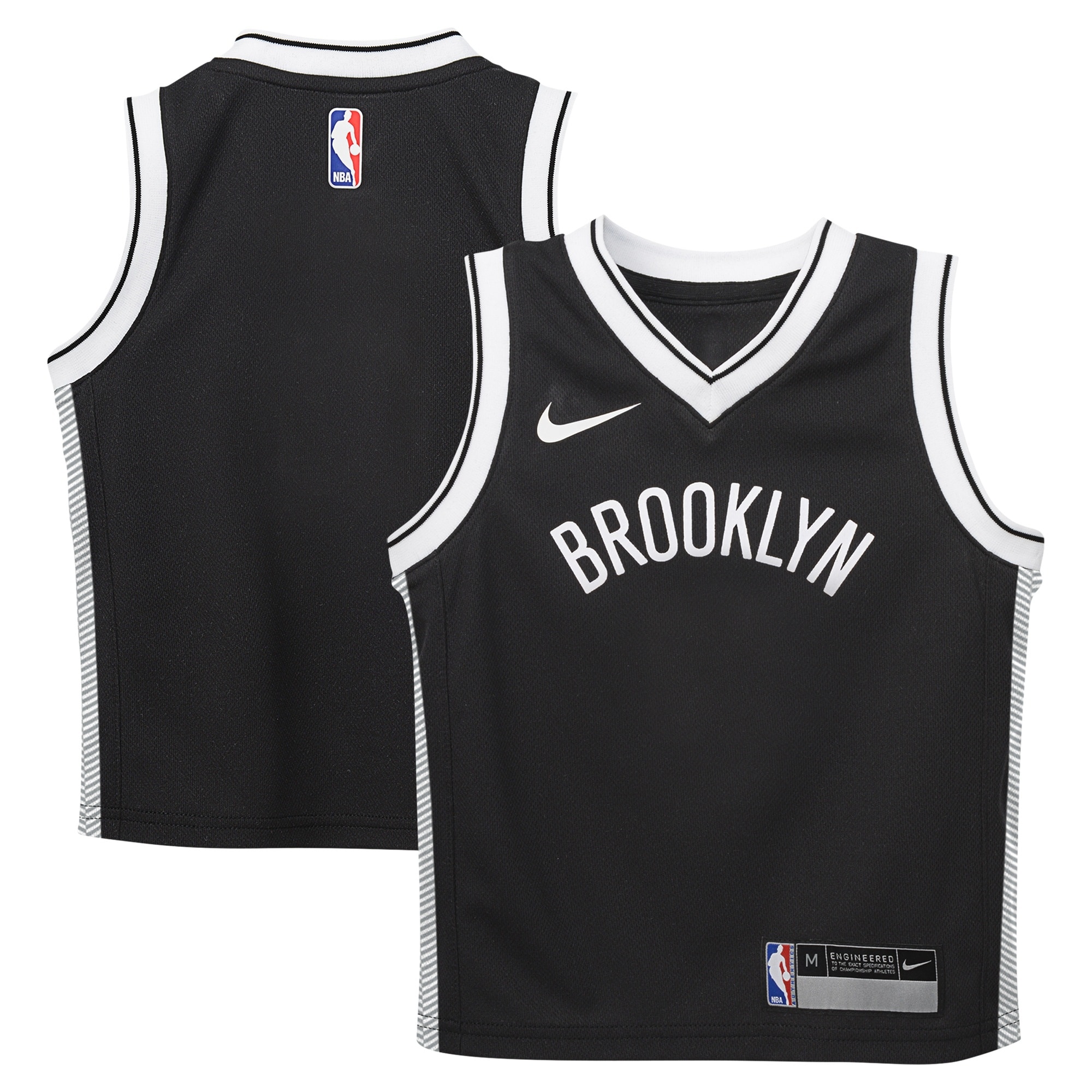 Brooklyn Nets Nike Replica Icon Jersey - Custom - Kids