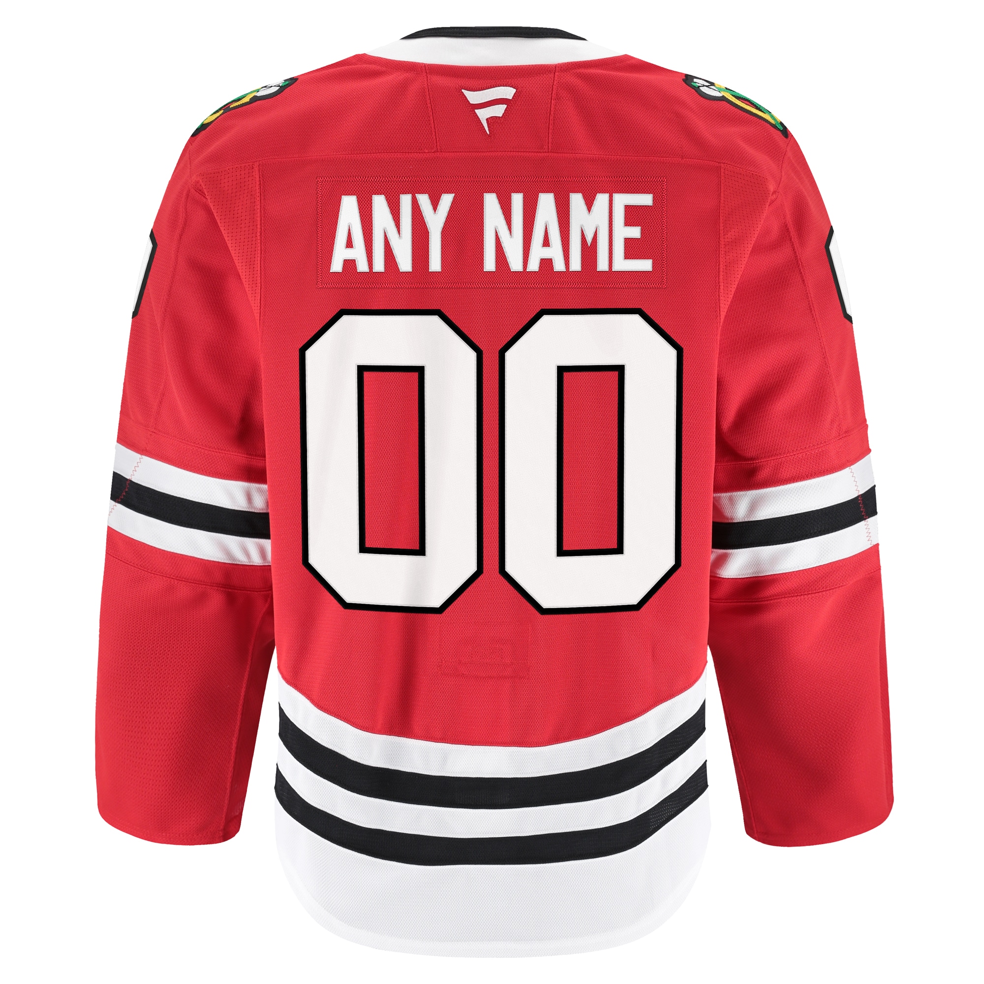 Chicago Blackhawks Fanatics Home Authentic Pro Custom Jersey - Red