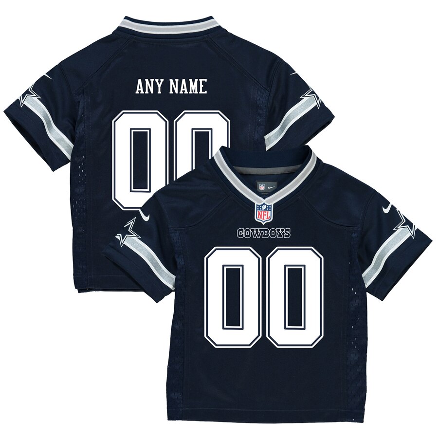 Dallas Cowboys Nike Preschool Custom Game Jersey - Navy