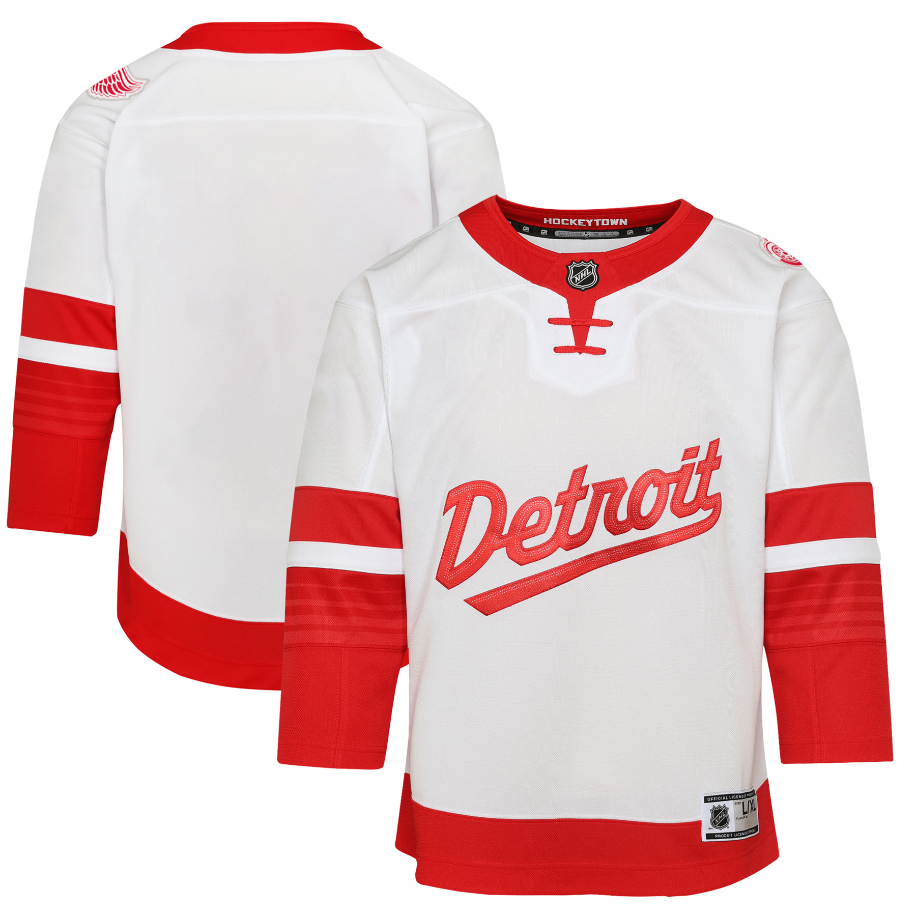  Detroit Red Wings Youth 2025 NHL Stadium Series Premier Jersey - White