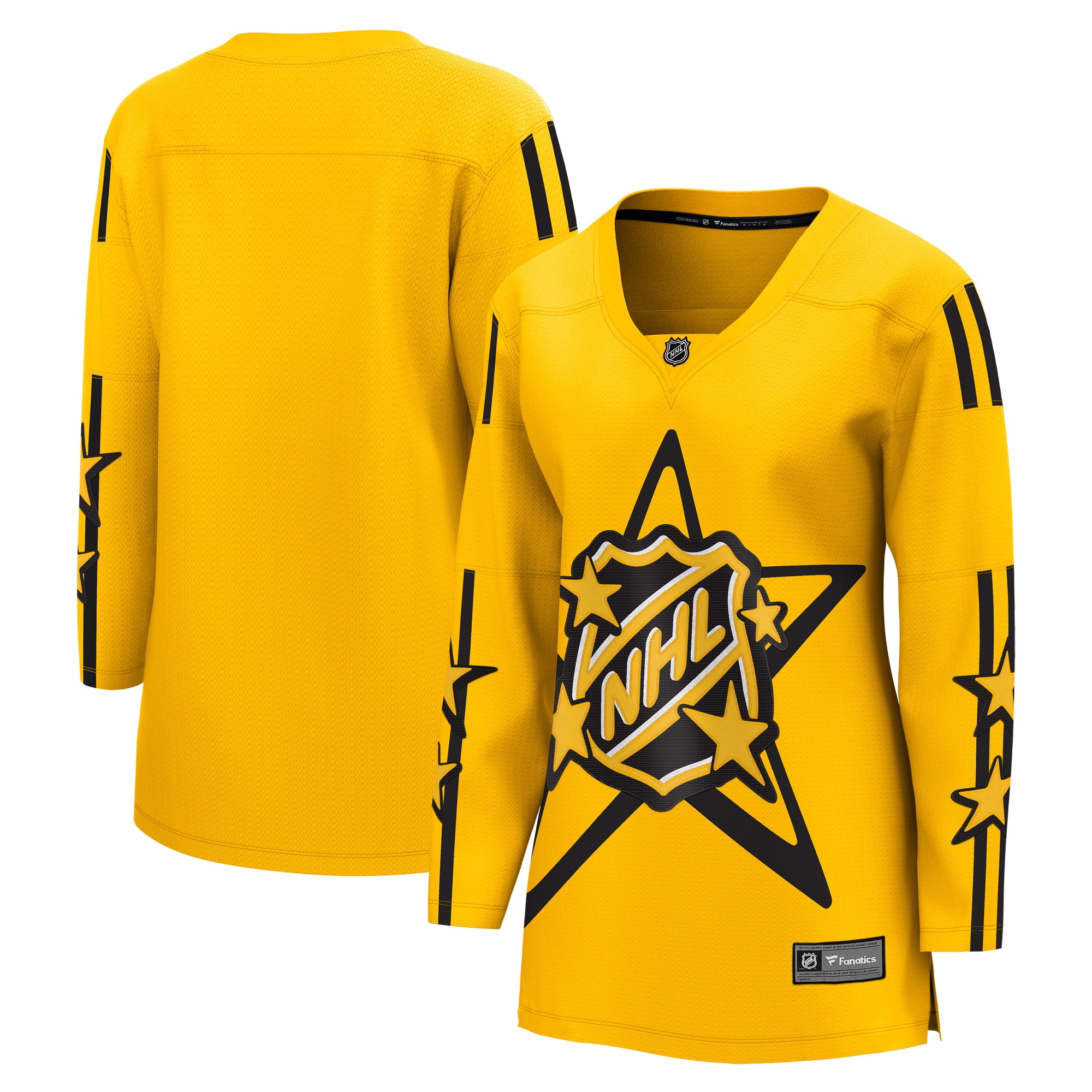  Fanatics Women's 2024 NHL All-Star Game Breakaway Jersey - Yellow