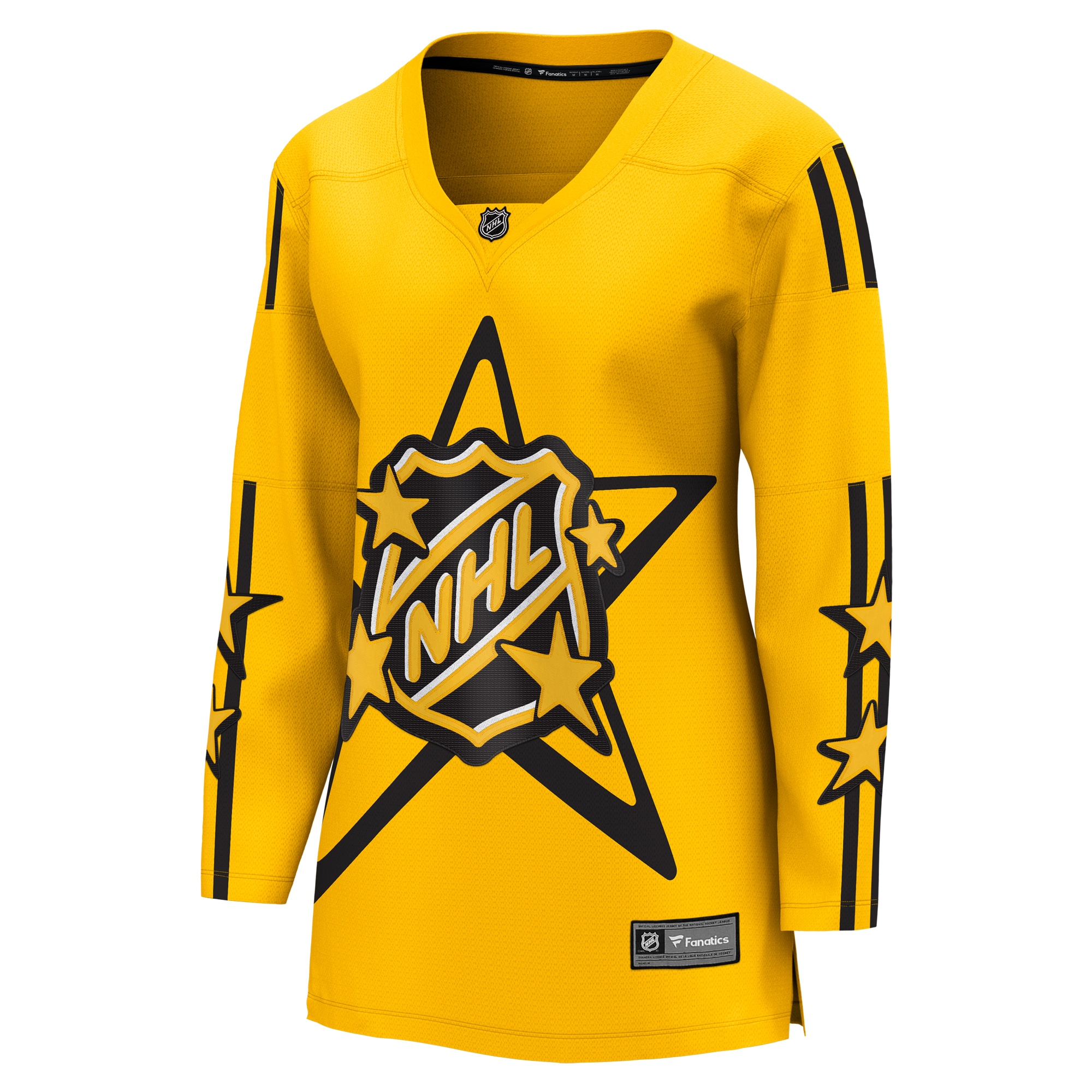  Fanatics Women's 2024 NHL All-Star Game Breakaway Jersey - Yellow