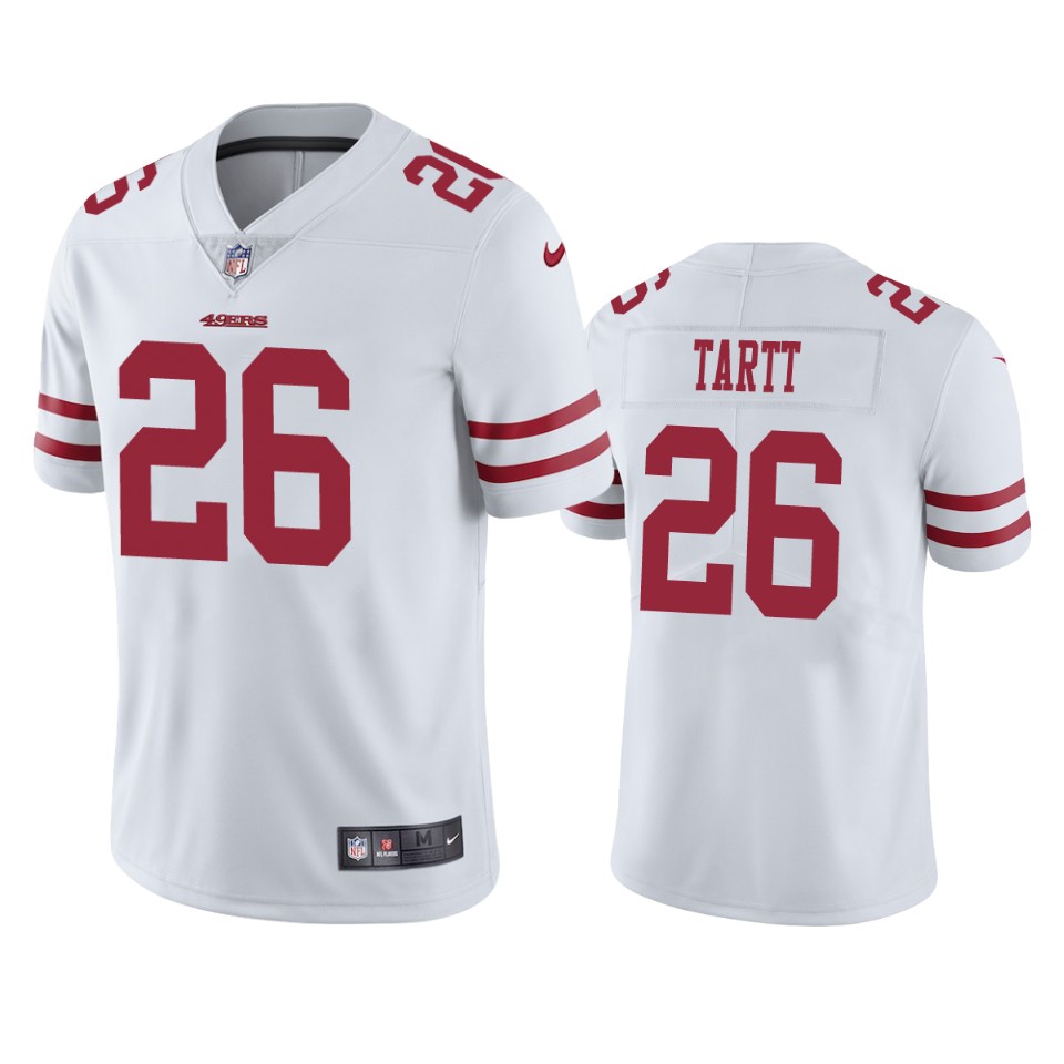  Jaquiski Tartt Vapor Limited White Jersey