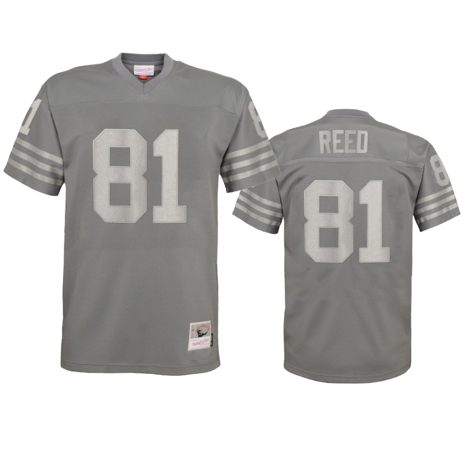  Jordan Reed Metal Replica Charcoal Jersey Men's