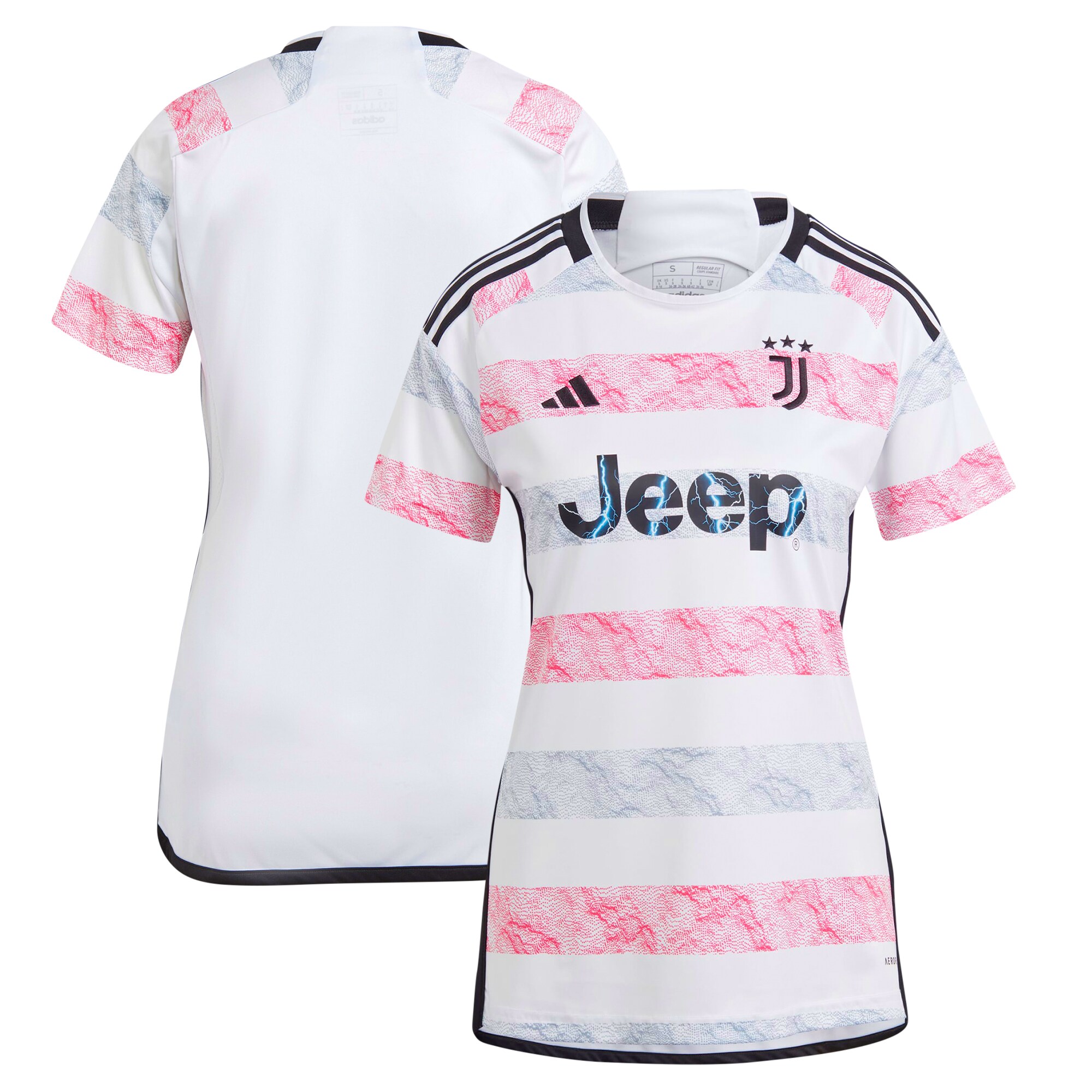  Juventus adidas Women's 2023/24 Away Replica Jersey - White