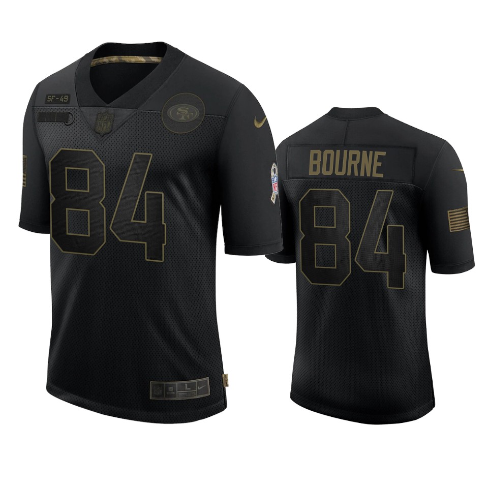  Kendrick Bourne Limited Jersey Black 2020 Salute To Service
