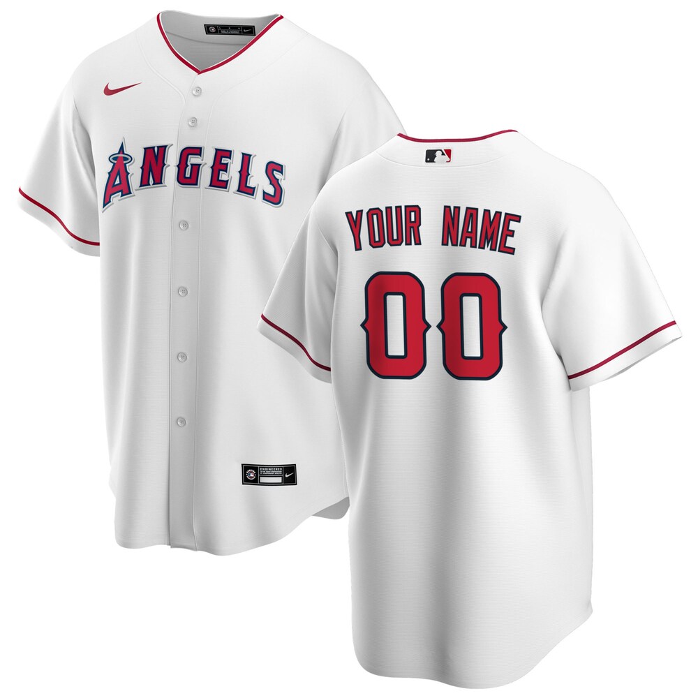 Los Angeles Angels Nike Home 2020 Custom Jersey - White
