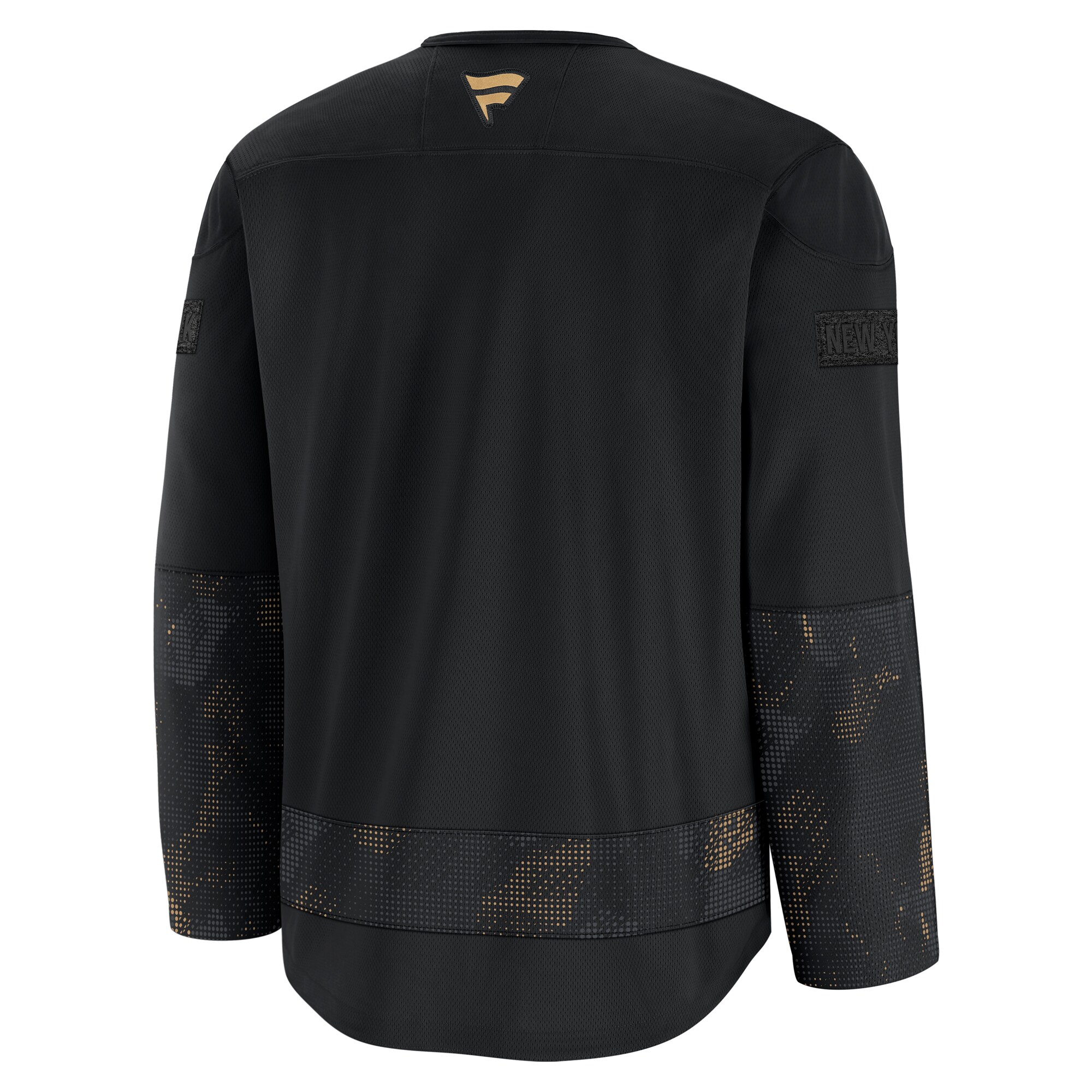  New York Islanders Fanatics 2024 Military Appreciation Practice Jersey - Black
