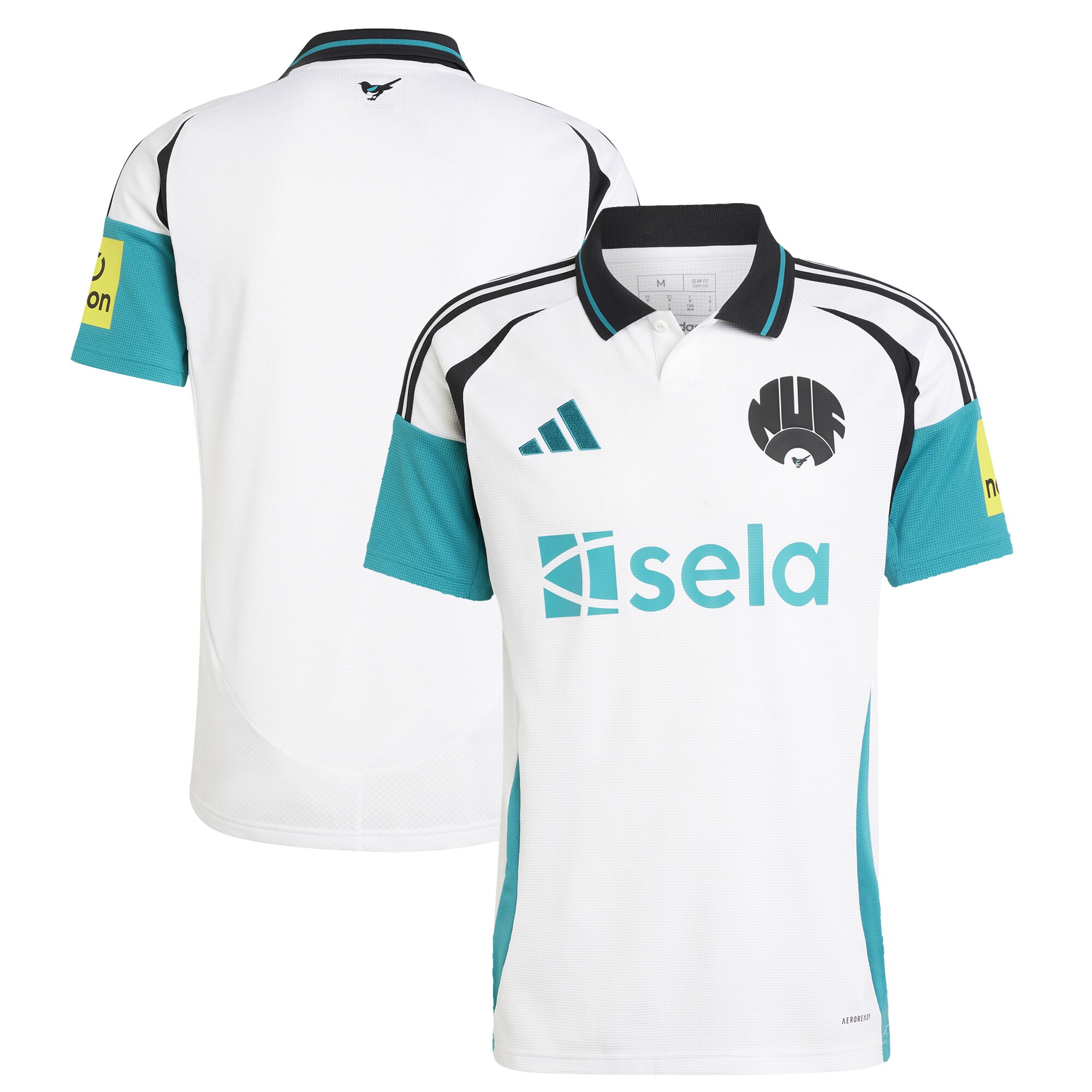 Newcastle United adidas 2024/25 Third Replica Jersey - White