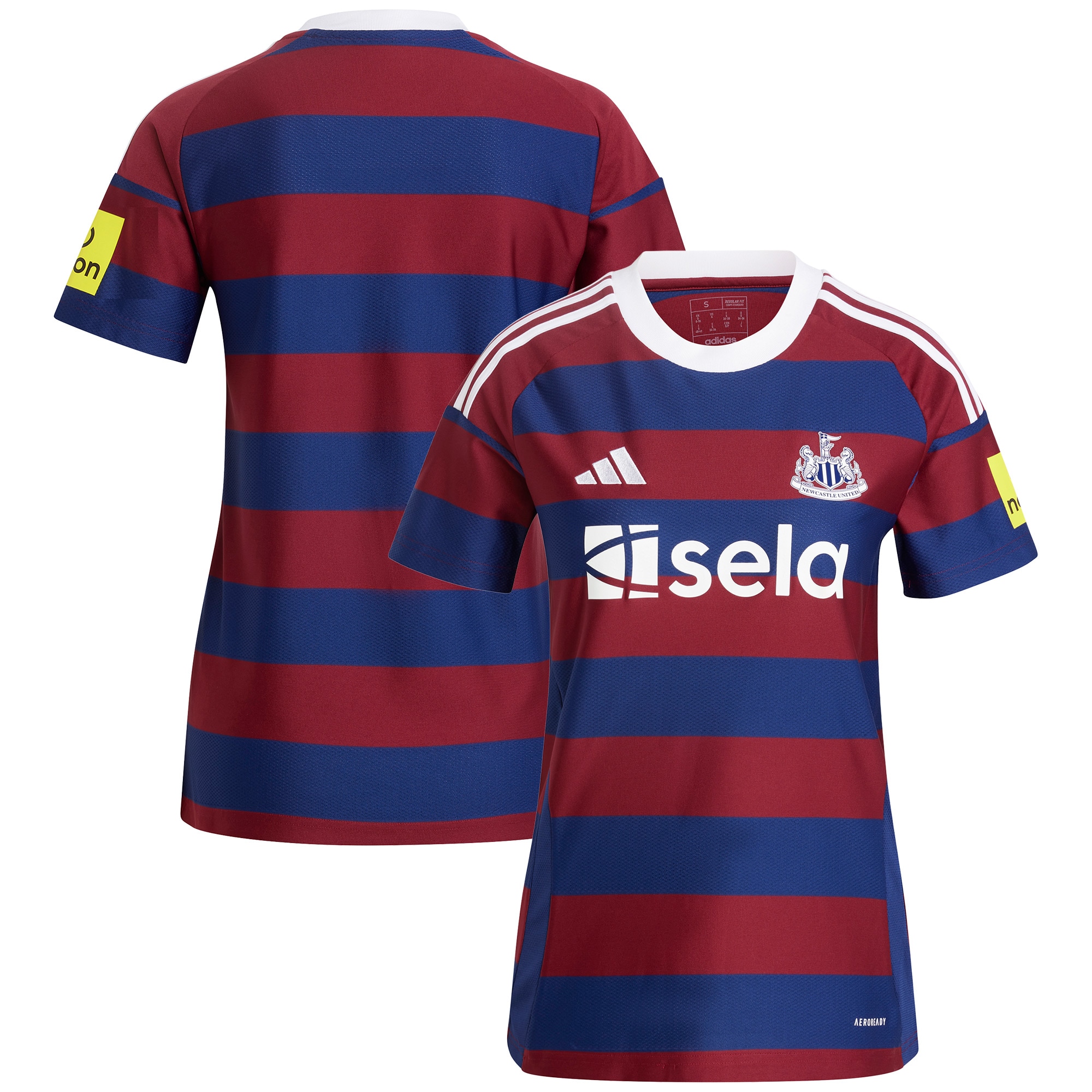 Newcastle United adidas Women's 2024/25 Away Replica Jersey - Burgundy