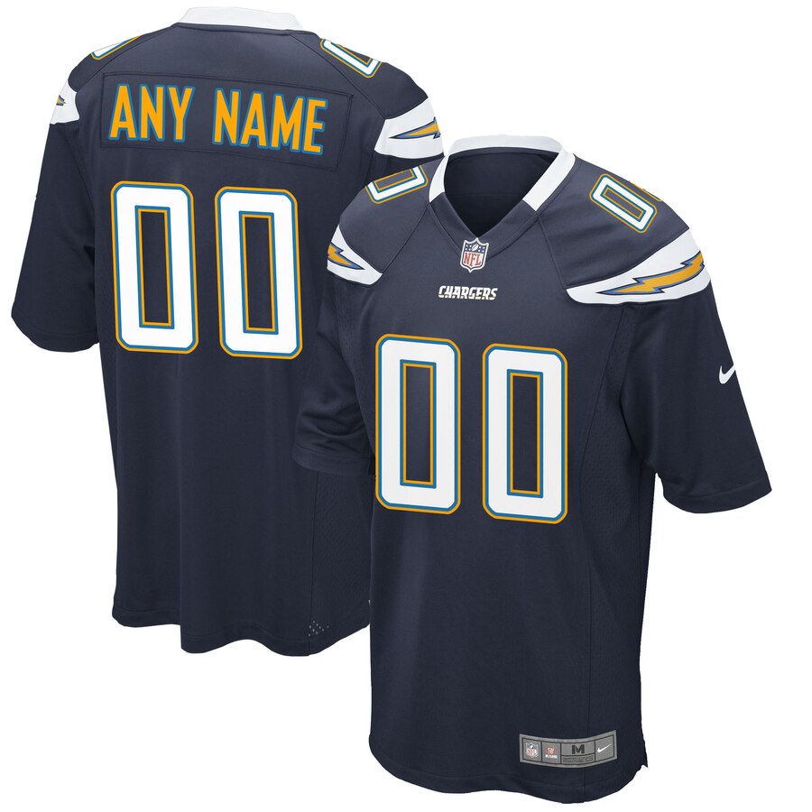 Nike Los Angeles Chargers Preschool Customized Team Color Game Jersey