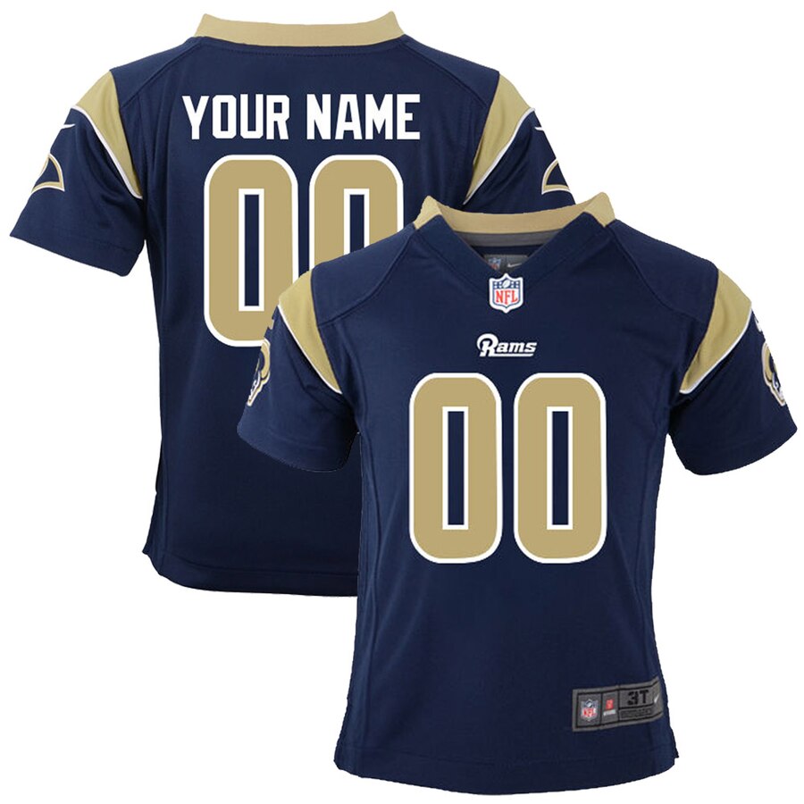 Nike Los Angeles Rams Preschool Customized Team Color Game Jersey