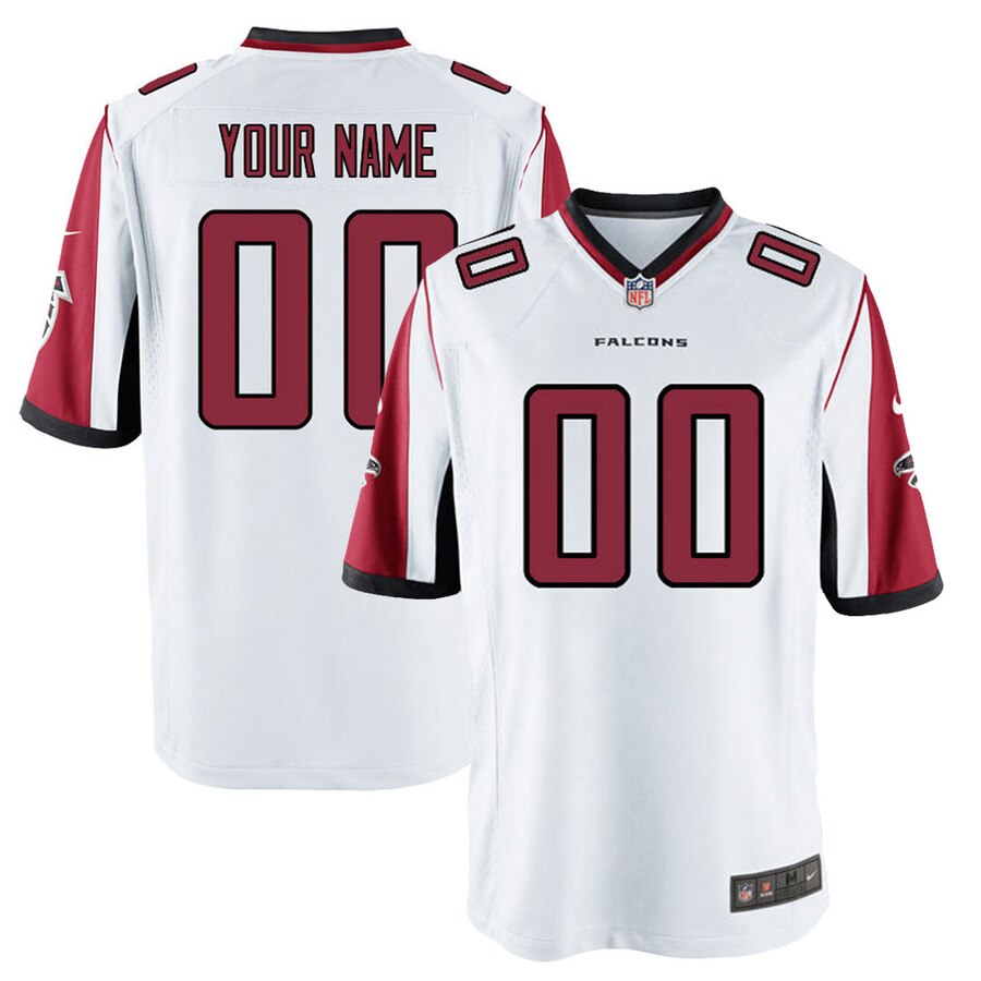 Nike Men's Atlanta Falcons Customized Game White Jersey