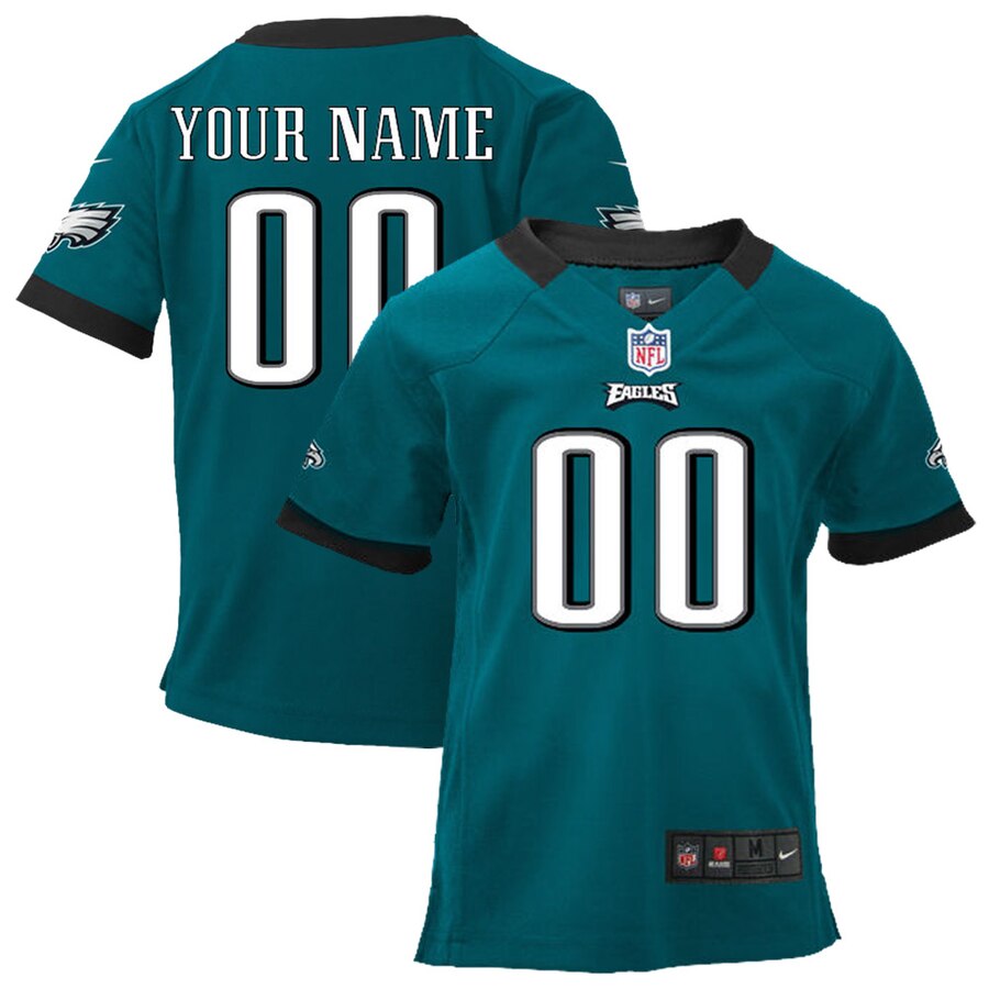 Nike Philadelphia Eagles Preschool Customized Team Color Game Jersey