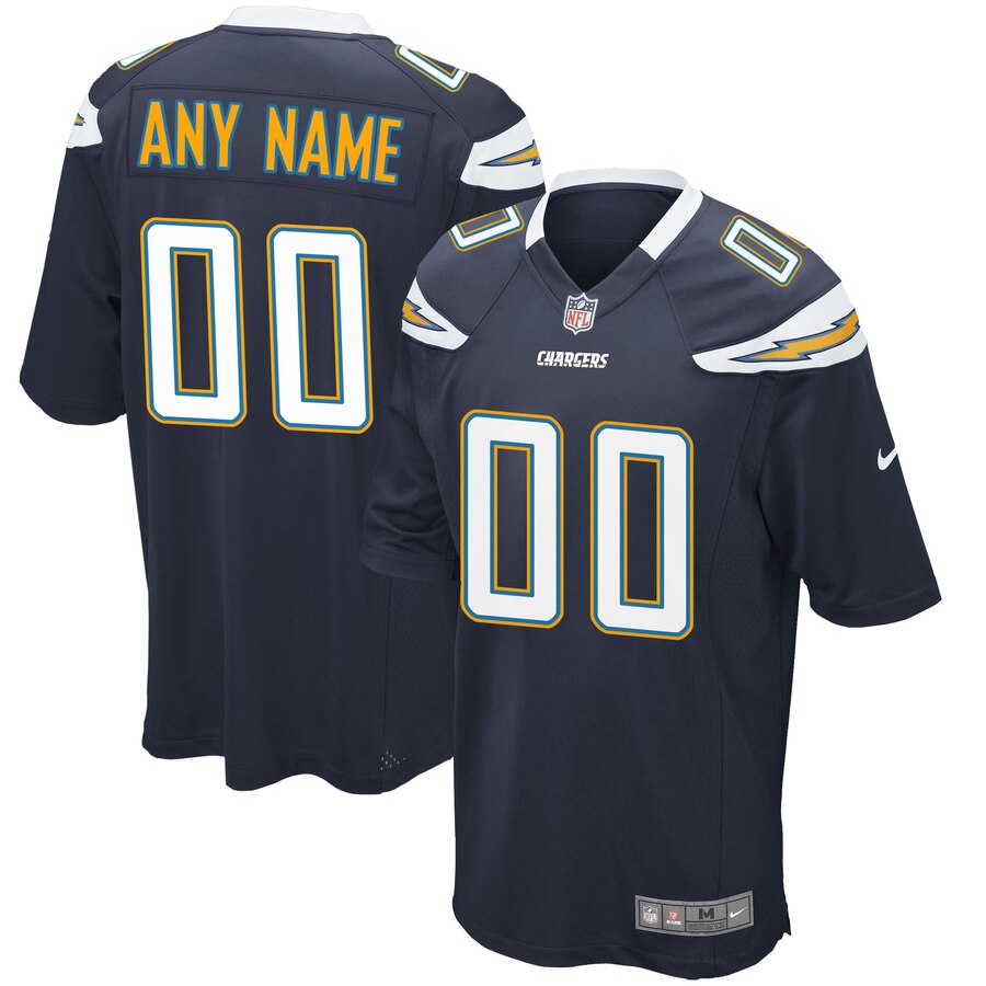 Nike Toddler Los Angeles Chargers Customized Team Color Game Jersey