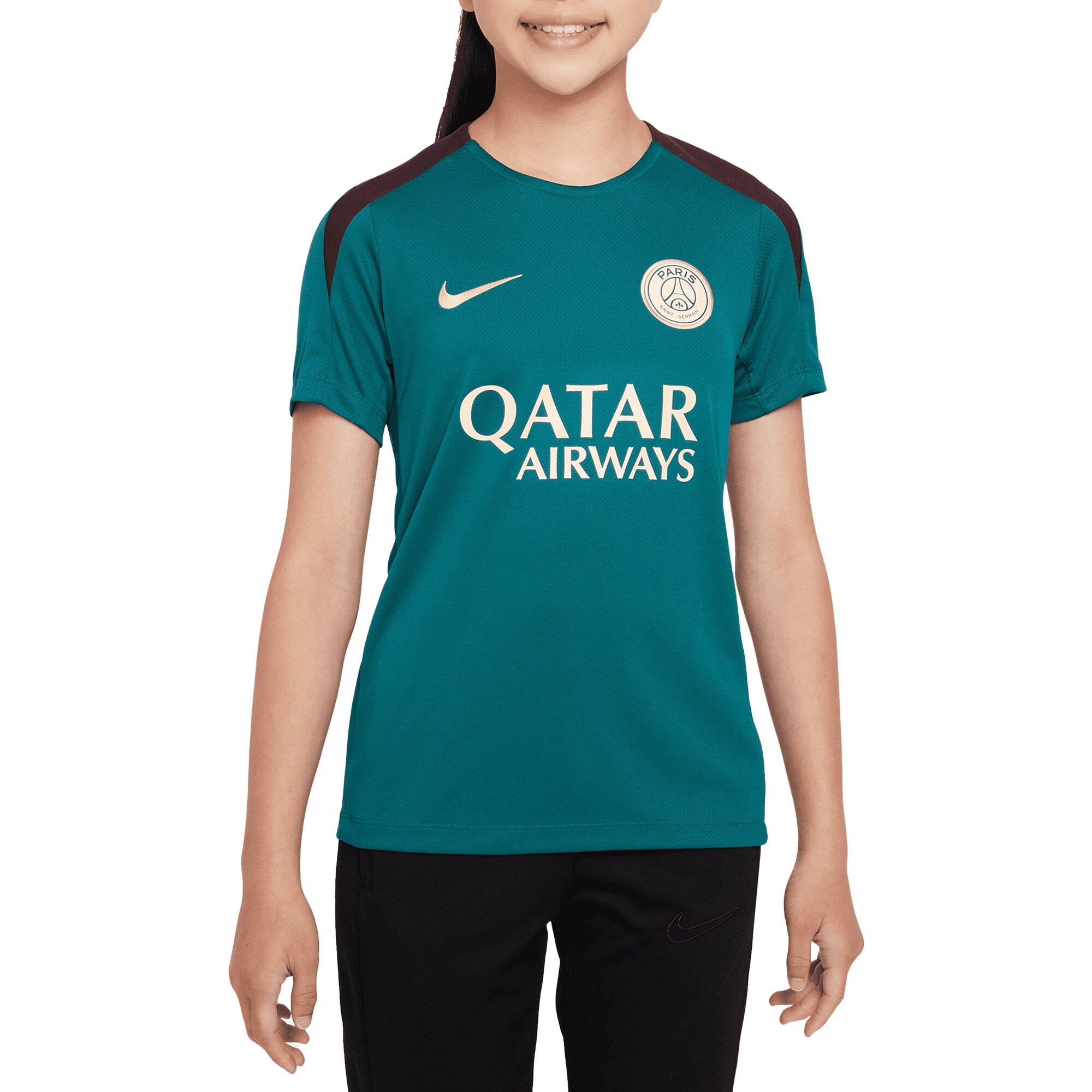Paris Saint-Germain Nike Youth 2024/25 Strike Training Top - Teal