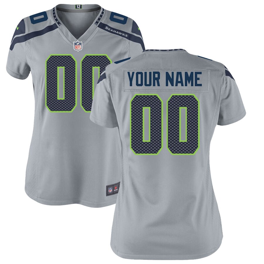Seattle Seahawks Nike Women's Custom Game Jersey