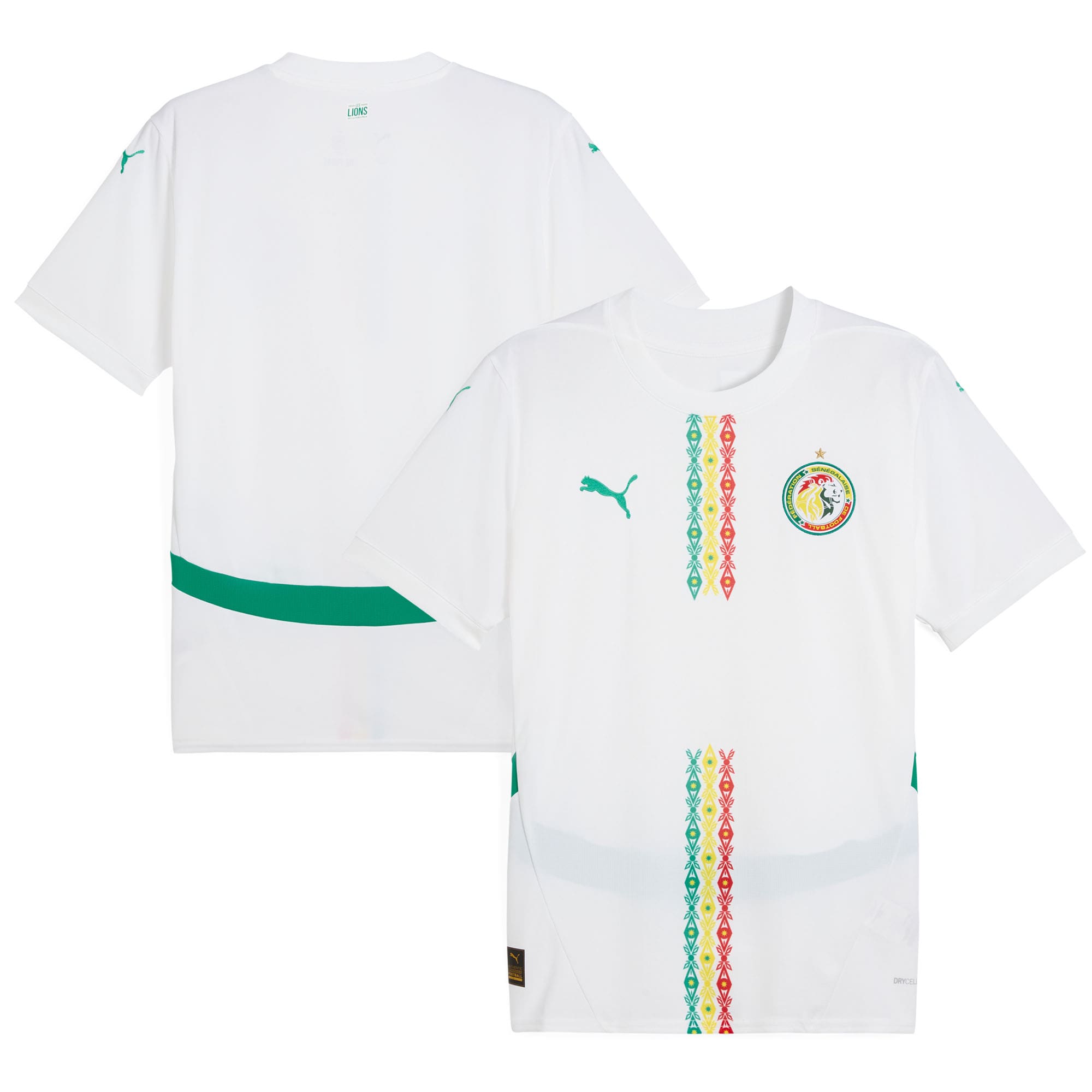 Senegal National Team Puma 2025 Home Replica Jersey - White