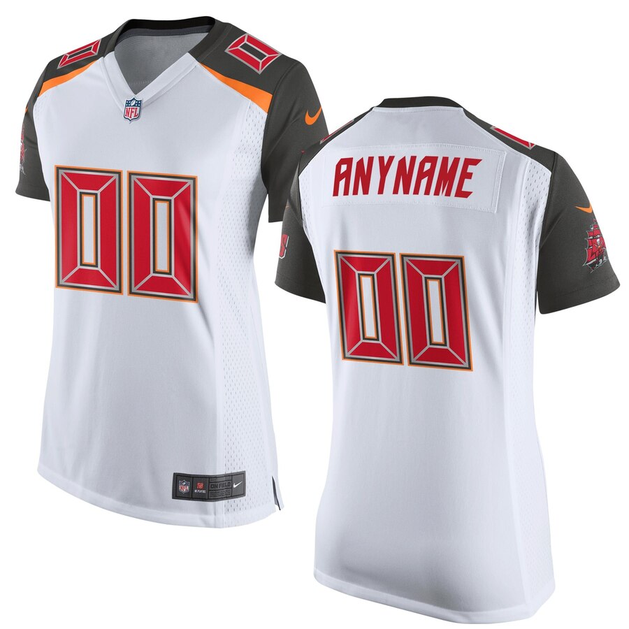 Tampa Bay Buccaneers Nike Women's Custom Game Jersey - White