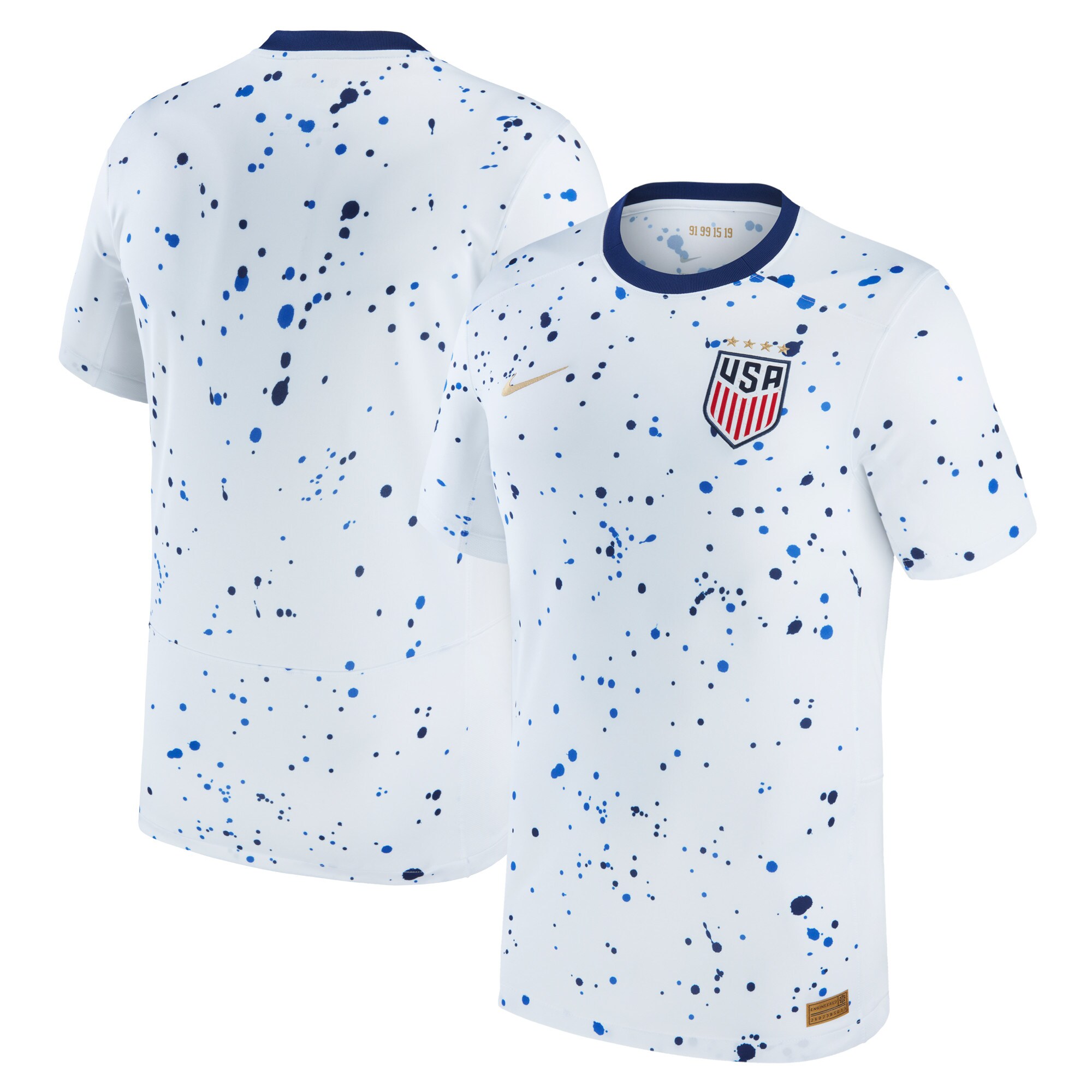  USWNT Nike Youth 2023 Home Replica Jersey - White